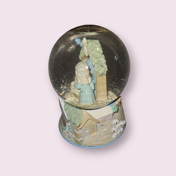 Precious Moments Nativity Musical Waterball Snowglobe O Little Town of Bethlehem - Picture 3 of 12